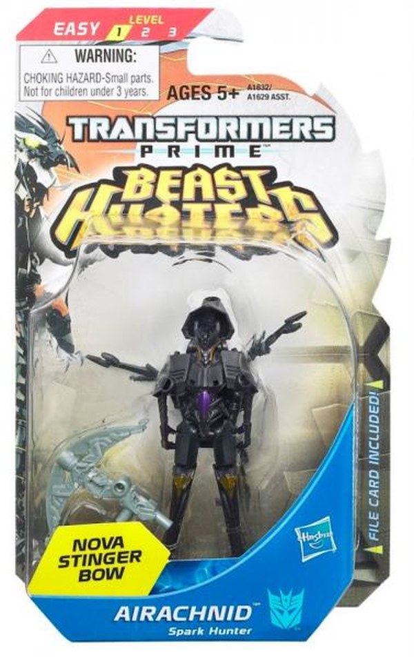 Transformers Prime Beast Hunters Package Images Smokescreen  Airachnid  Bulkhead  Lazerback  Soundwave  (3 of 8)